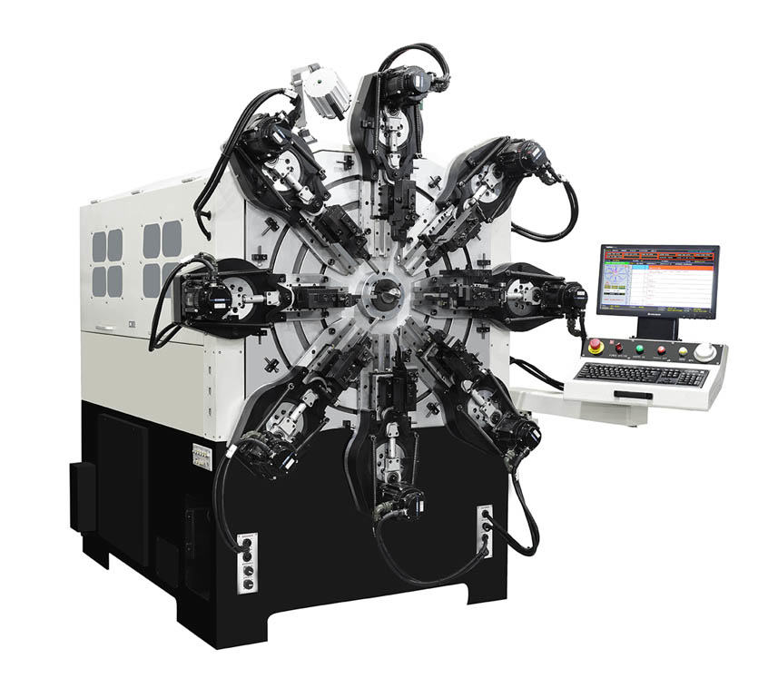 CMM-12-420R CNC Rotary Spring Forming Machine